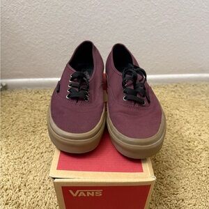 Vans Burgundy Sneakers